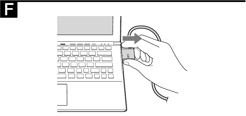 SONY - VGP-PRZ20 Series - To disconnect the docking station - Step 2 To disconnect the docking station - Step 2