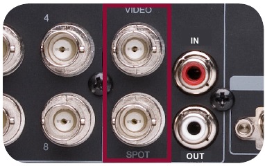 Digimerge - DH200+ Series - Connecting a Monitor - Var 2 Connecting a Monitor - Var 2