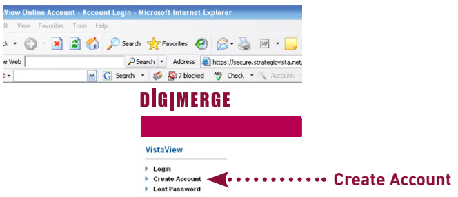 Digimerge - DH200+ Series - Create Account Create Account