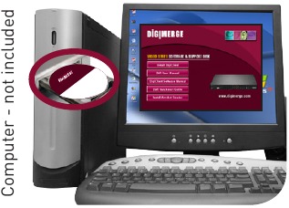 Digimerge - DH200+ Series - Install Software (LOCALLY) Install Software (LOCALLY)