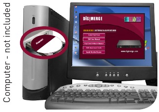 Digimerge - DH200+ Series - Install Software (on your remote computer) Install Software (on your remote computer)