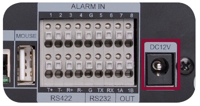 Digimerge - DH200+ Series - Powering ON the Touch DVR Powering ON the Touch DVR