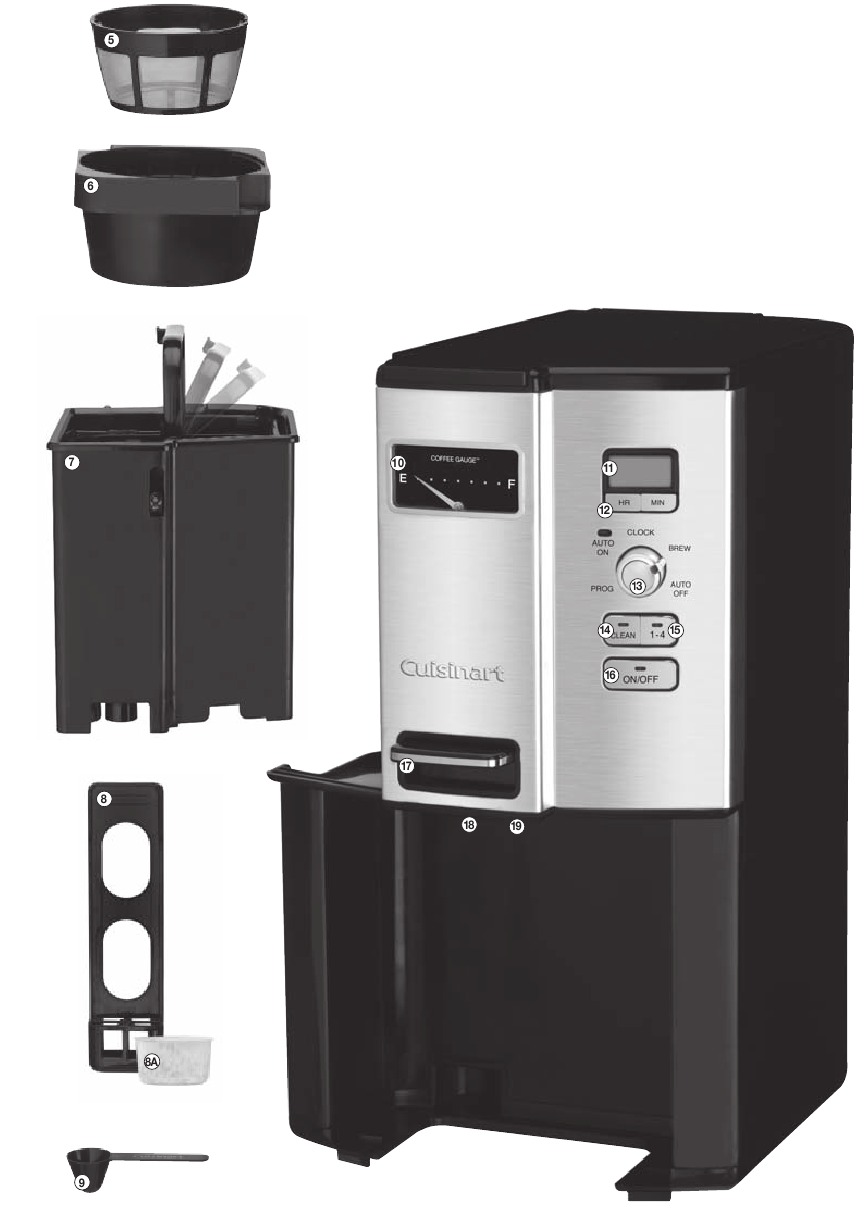 Cuisinart DCC 3000 Coffee On Demand 12 Cup Programmable Coffeemake