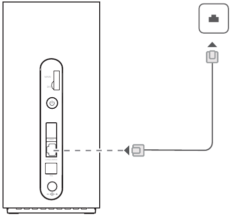 Huawei - B818-263 - Accessing the Internet through an Ethernet port Accessing the Internet through an Ethernet port