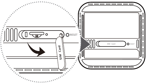 Huawei - B818-263 - Setup - Step 2 - Open the SIM card cover Setup - Step 2 - Open the SIM card cover