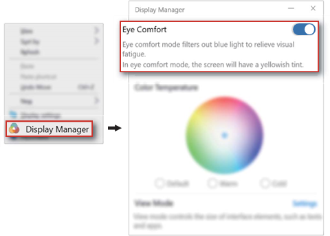 Huawei - MateBook 14 - Eye Comfort mode Eye Comfort mode