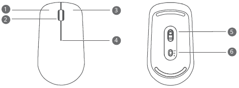 Huawei - MateBook 14 - Getting to know the Bluetooth mouse Getting to know the Bluetooth mouse
