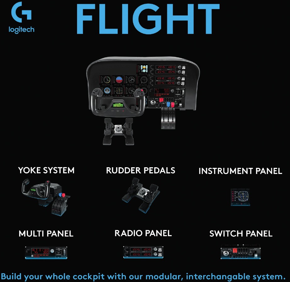 Logitech - Flight Yoke System - GETTING STARTED GETTING STARTED