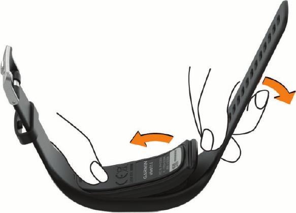 Garmin - vivofit 4 - Replacing the Band - Step 1 Replacing the Band - Step 1