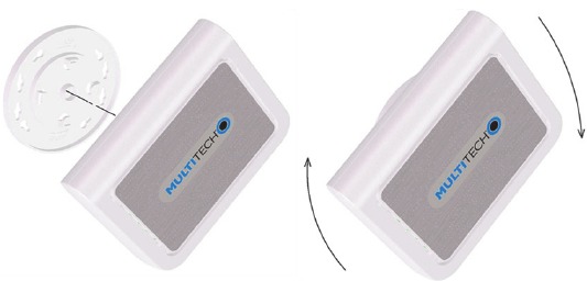 Multitech - Conduit AP MTCAP-L4E1 - Mounting the Device Mounting the Device