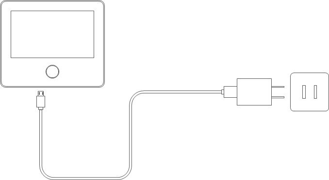 Philips - EasyKey DV001 - Host Charging - Option 1 Host Charging - Option 1