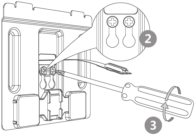 Philips - EasyKey DV001 - Magnetic Stand Installation - Step 2 Magnetic Stand Installation - Step 2