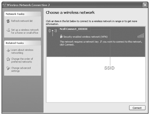 ZTE - MF60 - Establish a connection Via Wi-Fi Establish a connection Via Wi-Fi