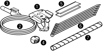 Cateye - Enduro 2 - Names of Parts - Part 1 Names of Parts - Part 1