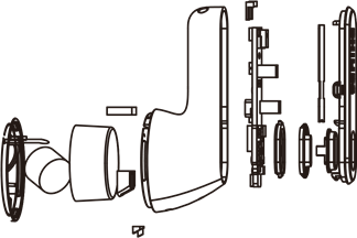 Philips - TAT2236 - Remove the integrated battery Remove the integrated battery