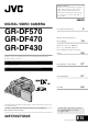 JVC GR-DF470AG Instructions Manual