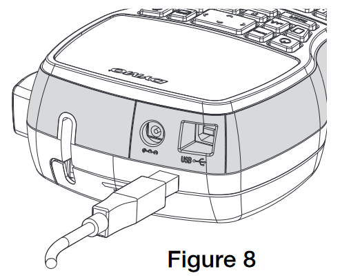 Dymo - 420P - To connect the label maker to your computer To connect the label maker to your computer