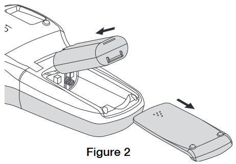 Dymo - 420P - To insert the battery To insert the battery