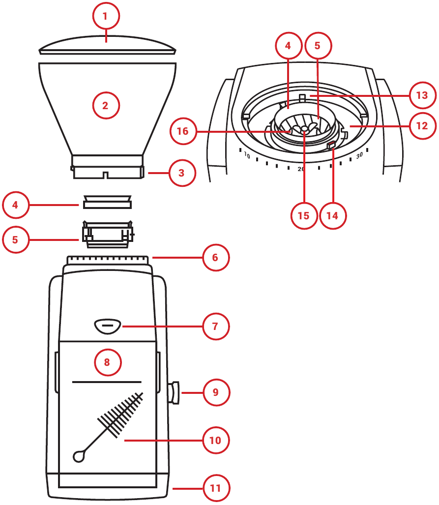 Baratza Encore Coffee Grinder Quick Start Guide Manualslib