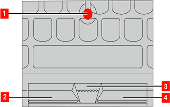 Lenovo - ThinkPad E460 - TrackPoint pointing device TrackPoint pointing device
