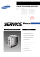 Samsung CS21D8ZX/AWE Service Manual