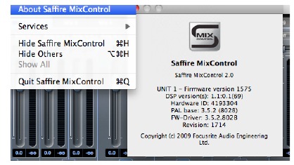 Focusrite - Saffire PRO 14 - DAW input and output stream order - Mac Users DAW input and output stream order - Mac Users