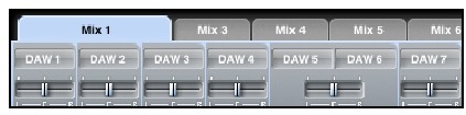 Focusrite - Saffire PRO 14 - Mixer tab Mixer tab