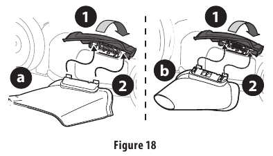 CRAFTSMAN - M220 - Attaching Side Discharge Chute or Blower - Step 1 Attaching Side Discharge Chute or Blower - Step 1