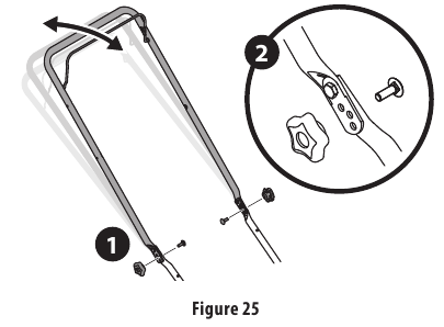 CRAFTSMAN - M220 - PULL-OUT AND FOLDING HANDLES PULL-OUT AND FOLDING HANDLES