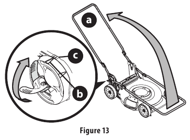 CRAFTSMAN - M220 - VERTICAL STORAGE HANDLE - Step 4 VERTICAL STORAGE HANDLE - Step 4