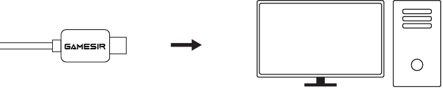 GameSir - T4 Pro - CONNECTING TO PC VIA USB CABLE CONNECTING TO PC VIA USB CABLE