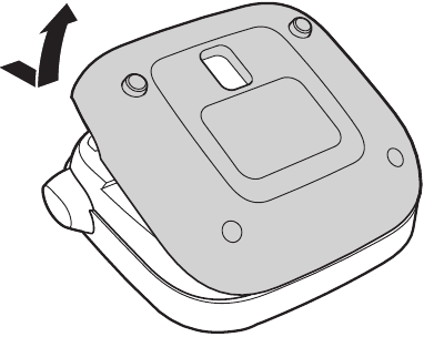 Epson - LW-300 - Inserting batteries - Step 1 - Remove the cover Inserting batteries - Step 1 - Remove the cover