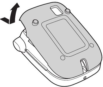 Epson - LW-400 - Inserting a tape cartridge - Step 1 Inserting a tape cartridge - Step 1