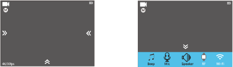 Rollei - Actioncam 550 Touch - GENERAL SETTING - Beep/Mic/Speaker/Wi-Fi Settings GENERAL SETTING - Beep/Mic/Speaker/Wi-Fi Settings