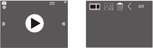 Rollei - Actioncam 550 Touch - Operating the Playback Mode Operating the Playback Mode