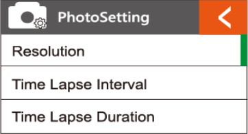 Rollei - Actioncam 560 Touch - Photo Setting Photo Setting