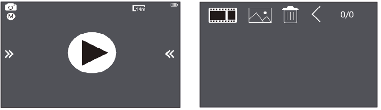 Rollei - Actioncam 560 Touch - Playback Mode Playback Mode