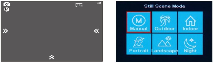 Rollei - Actioncam 560 Touch - Scene Mode Scene Mode