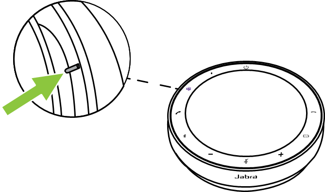 Jabra - SPEAK2 75 - Microsoft Teams button - Step 1 Microsoft Teams button - Step 1