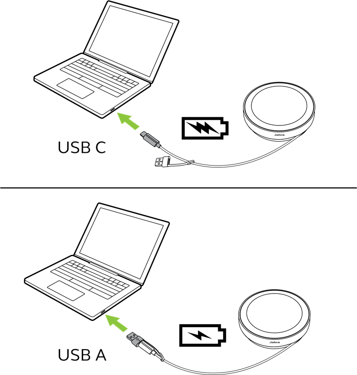 Jabra - SPEAK2 75 - USB charging USB charging
