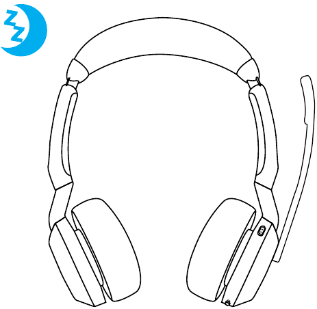 Jabra - Evolve2 55 - How to use - Sleep mode How to use - Sleep mode