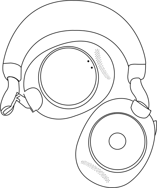 Jabra - Evolve2 85 - Fold flat for storage Fold flat for storage