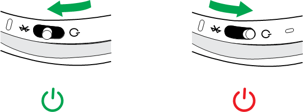 Jabra - Evolve2 85 - Power on/off Power on/off