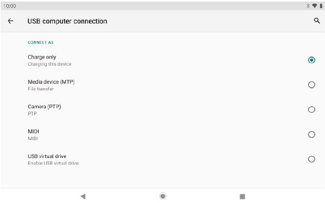 Dragon Touch - NotePad 102 - Connecting to a Computer Connecting to a Computer
