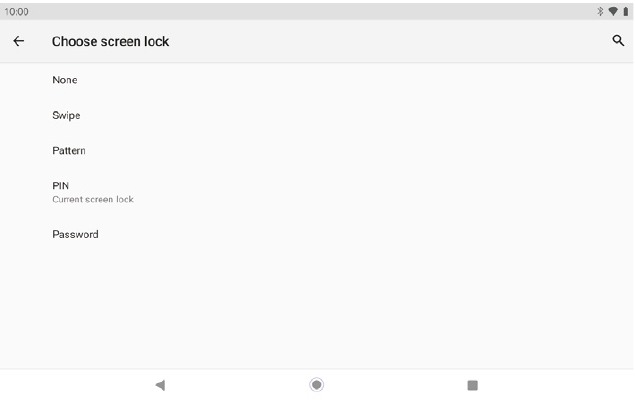 Dragon Touch - NotePad 102 - Getting started - Setting a Screen Lock Getting started - Setting a Screen Lock