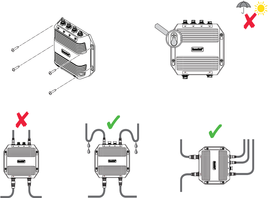 Lowrance - SonarHub - Mounting Mounting