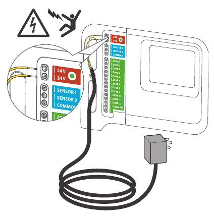 Hunter - HC - Connect Power to Your HC Controller Connect Power to Your HC Controller