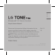 LG TONE-T90QC Owner's Manual