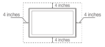 Samsung - UN39EH5003 - Installation with a wall-mount Installation with a wall-mount