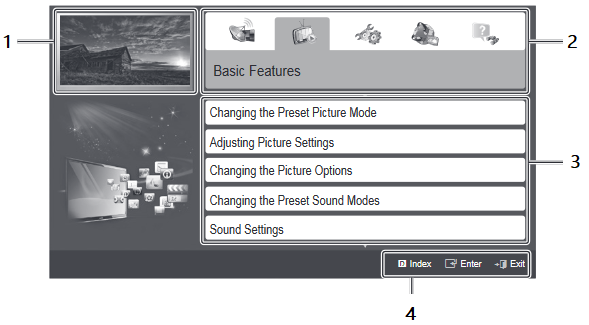 Samsung - UN39EH5003 - Screen Display Screen Display